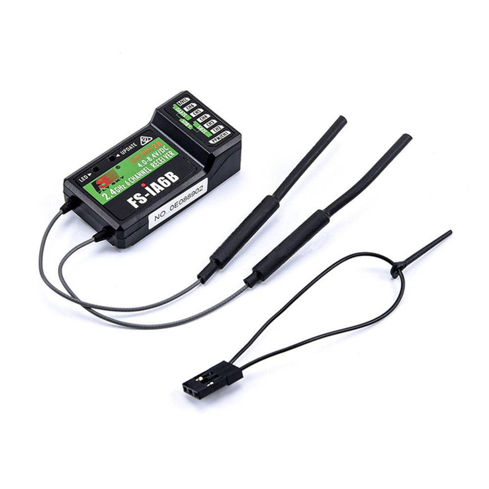 ฟลายสกาย RC รีซีฟเวอร์ FS-IA6  - Drone Battery บทวิจารณ์และราคา