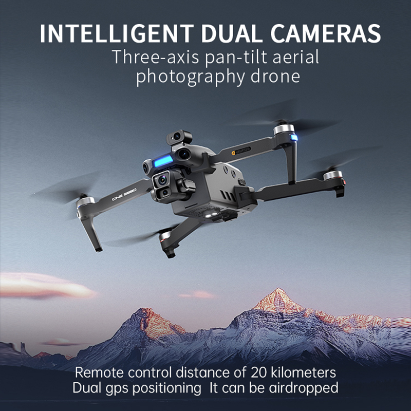 โดรนกล้องคู่ 8K รุ่นใหม่ ปี 20 - Drone Gps Module บทวิจารณ์และราคา