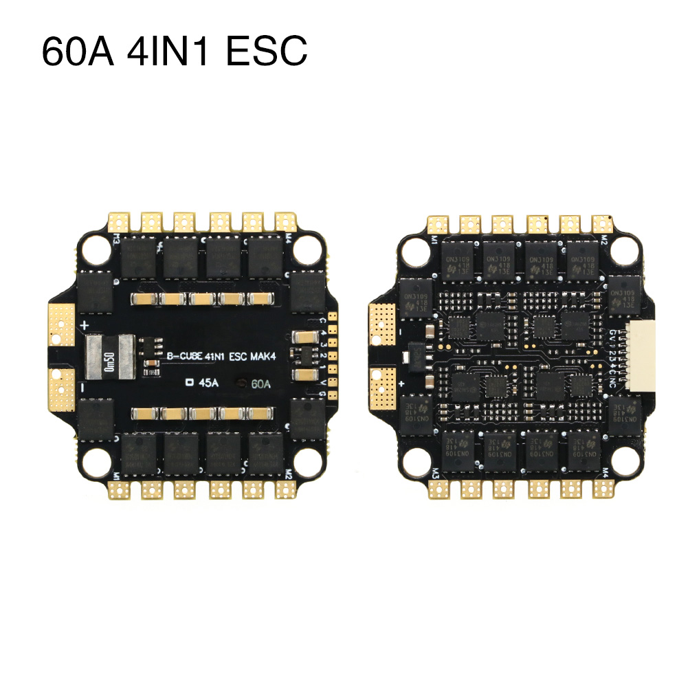 UAngel 4IN1 45A 60A ESC BLHELI - Drone Esc บทวิจารณ์และราคา