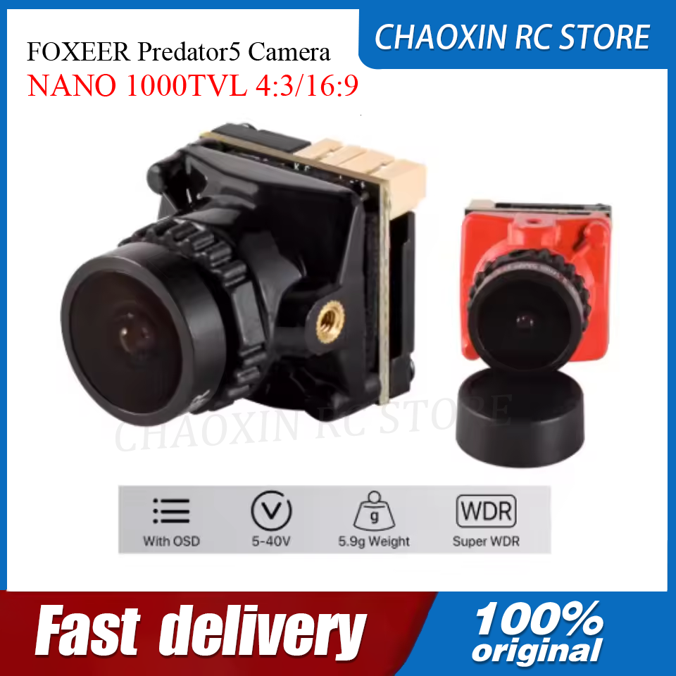 กล้อง FOXEER Predator5 NANO 10 - Drone Battery บทวิจารณ์และราคา