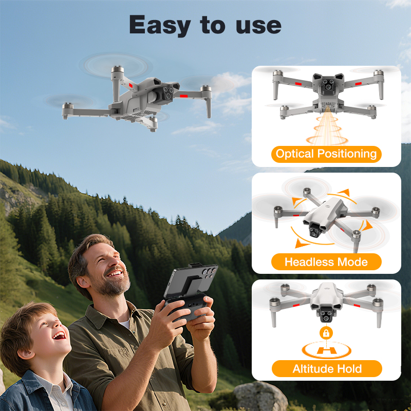 โดรนรุ่นใหม่ L017 Pro Brushles - Drone Gps Module บทวิจารณ์และราคา