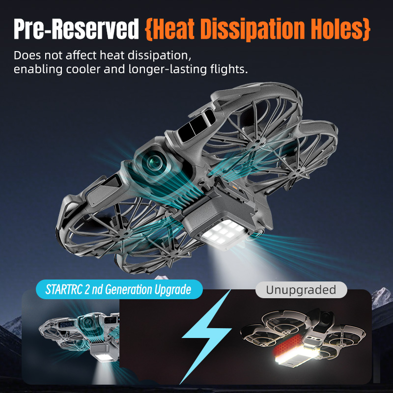 ขาตั้งจอด STARTRC LED สำหรับโด - Drone Led Light บทวิจารณ์และราคา